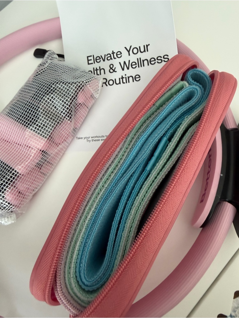 Better me Pilates Essential Kit - Raspberry Pink - Picture 11 of 11
